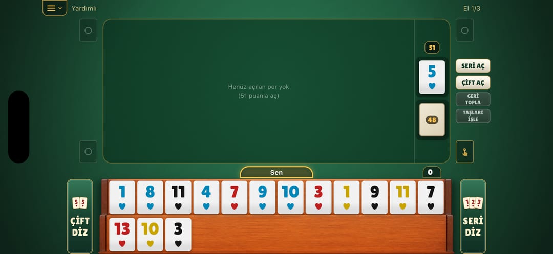101 Okey Masası — 6